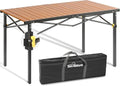 Join Nature 46.4" Large Camping Table for 2-6 People, Heavy Duty Foldable by JoinNature