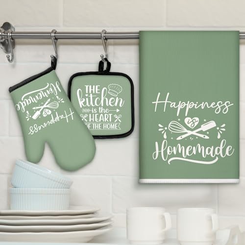 Sratte 6 Pcs Kitchen Decor Accessories Set, Kitchen, Sage Green - Image 2