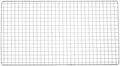 HARFINGTON Square BBQ Grill Net 29.5x50cm Stainless Steel Cross Wire Barbecue Mesh Mat for Baking Smoking Charcoal Grilling Roasting by HARFINGTON