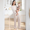 Comfy Cubs Baby Safety Gate Adjustable 42"x1.9"x30" Blush Pet Gate by ComfyCubs