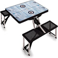 NHL Dallas Stars Portable Folding Picnic Table with Seating for 4 by PicnicTimeFamilyofBrands
