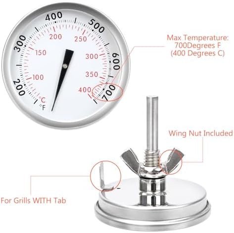 67088 67731 Accurate Grill Thermometer for Weber Genesis 300 - Image 4