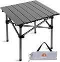 Opliy Portable Folding Camping Table for 2-4 Persons Aluminum Collapsible Table Lightweight with Carry Bag for Camping, Hiking, Picnics, BBQ, Beach Trips & Tailgating by Opliy