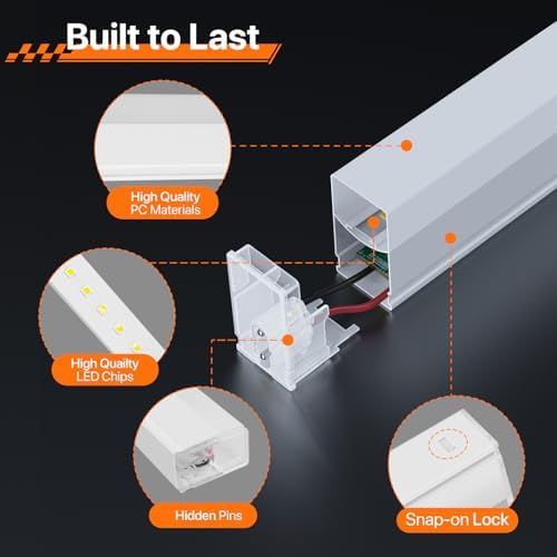 Hexagon Garage Lights: 322W 11 Grids Hexagon Led Lights 35420LM - Image 4