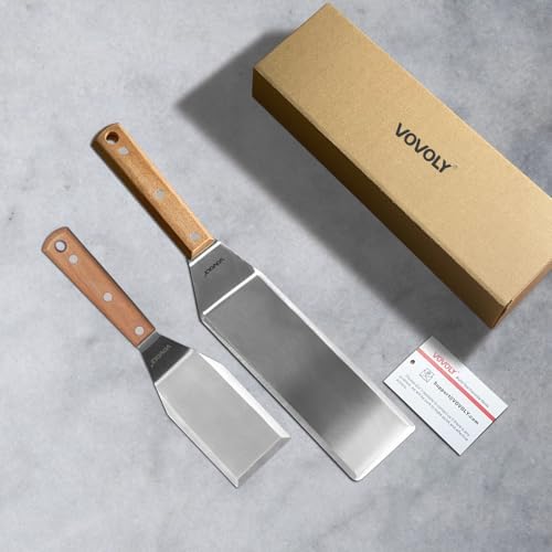 Stainless Steel Spatula Set, Grill Spatula Set,Smash Burgers Metal Flipper - Image 7