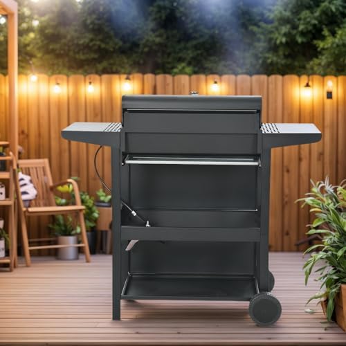 Endark 4-burner | 34,000 BTU all-purpose cast iron bbq grill | Perfect for outdoor cooking, garden, poolside, tailgating and hiking | great for roasting, searing, kebabs - Image 5