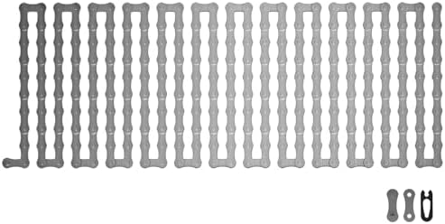 Blütezeit 5ft 08B Chain Extension for Sliding Gate Opener, Heavy-Duty Steel Chain Kit (1/2" Pitch) with 1 Connector for Gate Motors, Weatherproof Outdoor Gate Hardware Accessory - Image 2