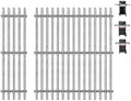 Uniflasy 7637 Grill Grates for Weber Spirit E210, E310, E325, 17.5In by Uniflasy