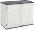 Tangkula 20 Cu.Ft Large Outdoor Storage Cabinet w/Adjustable Shelf by TANGKULA