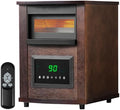 VEVOR Infrared Heater, 1500W Electric Space Heater with Remote Control, LED Screen & 24H Timer, Multiple Temperature Adjustable for Patio Bedroom,Living Room,Studio,Dining Room by VEVOR