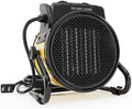Outdoor Heater for Patio, 1500W Electirc Greenhouse Heater, Yellow by Joanolga