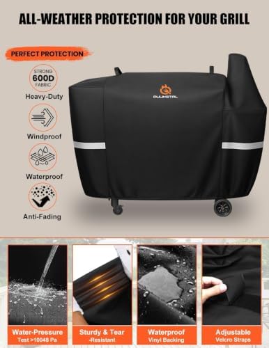 QuliMetal Grill Cover for Pit Boss Austin XL/Rancher XL 1000 - Image 3