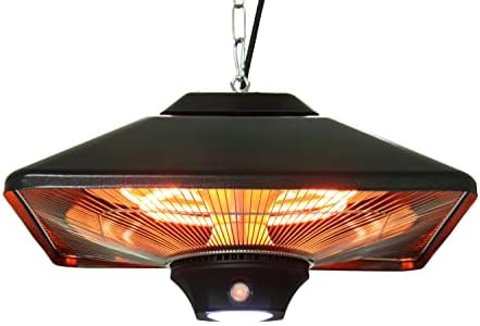 EnerG+ Hanging Infrared Electric Outdoor Heater with LED and Remote by Ener-G%2B