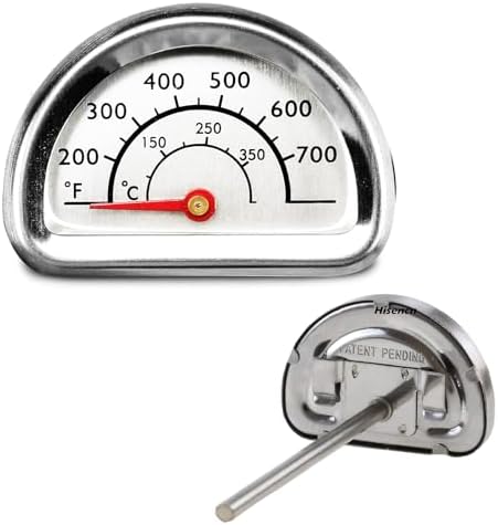 Hisencn Thermometer Replacement for Charbroil and Kenmore Gas Grill - Image 2