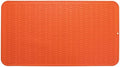 MicoYang Silicone Dish Drying Mat for Multiple Usage,Easy clean,Eco-friendly,Heat-resistant Silicone Mat for Kitchen Counter or Sink,Refrigerator or Drawer Liner Orange 4XL 32 inches x 18 inches by MicoYang