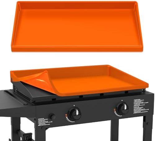 28" Upgraded Extra-Thick Silicone Griddle Mat for Blackstone 28 Inch Grill, Full-Wrap High Lip, Anti-Slip Grip-Fit, Food-Grade Protection Grill Cover to Keep Dirt/Pest Off & Help Reduce Rust by Cadyaw