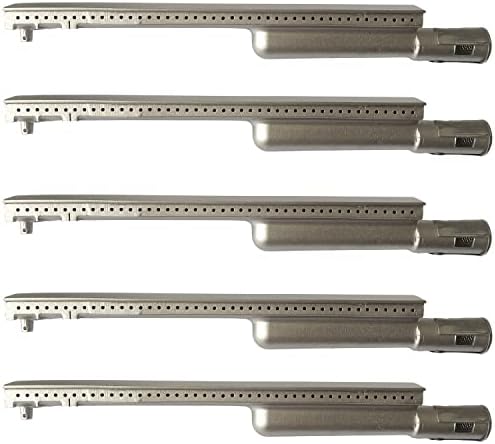 5PC Heavy Duty Cast Stainless Steel 304 BBQ Grill Burners Bull Grill Replacement Parts for Cal Flame Aussie Blaze Thermos Turbo and More - Image 2