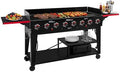GB8003 Large Event 8-Burner Gas Grill Black by GrillsHouse