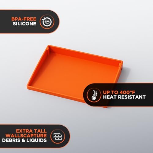 22" Silicone Griddle Mat for Blackstone 22 Inch Grill, Heavy Duty Food Grade Silicone Griddle Cover, Protect Your Grill from Dirt & Rust All Year Round - Image 4