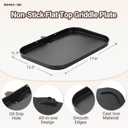 Griddle Pan with Grill Roast Stand for Ninja Woodfire OG800 OG900 Series - Image 3