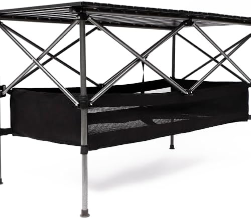 1-Piece Folding Outdoor Table with Carrying Bag,Lightweight Aluminum Roll-up Rectangular Table for Indoor, Outdoor Camping, Picnics,Beach,Backyard, BBQ, Party, Patio (Lager) - Image 5