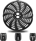 GWY Air Fryer Grill Pan for Gourmia GAF536 GAF556 GAF566 5QT Air Fryer, 8.8''×8.4'' Nonstick Air Fryer Replacement Tray Parts Rack Basket Accessories Grill Plate Crisper Plate with Rubber Bumpers by GWY