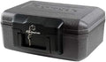 SentrySafe Fireproof Safe with Key Lock, Chest Lock Box for Home or Travel Secures Money, Documents, 0.18 Cubic Feet, 6.1 x 14.3 x 11.2 Inches, 1210 by SentrySafe