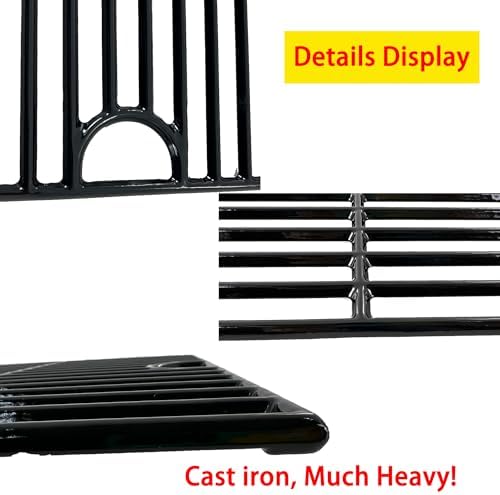 Kit DG282 Replacement for Home Depot Nexgrill 720-0830H, 5 Burner 720-0888 720-0888N 720-0888S Gas Grill, 5PK Grill Burner, Heat Plate, igniters, Cooking Grates Parts 13.25 x 17" each - Image 3