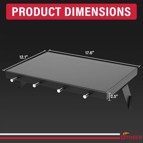 Utheer Front Shelf for Oklahoma Joe's Longhorn Combo Grill, BBQ Prep Table - Image 3