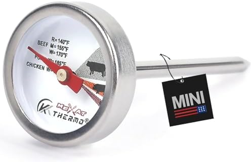 KT Thermo Thermometers, Not for Medical Purposes Meat Thermometer Mini Dial by Unknown