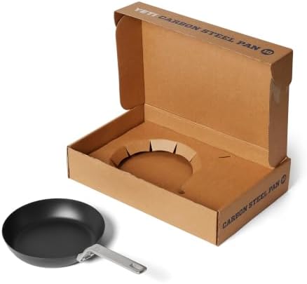 YETI Carbon Steel Skillet 10" - Pre-Seasoned Nonstick, Rust-Resistant, Use on Stovetop, Oven, Grill, or Campfire - Image 5