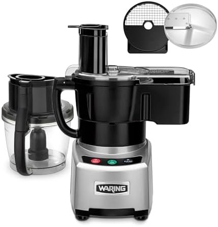 Waring Food Processor with 4-Quart Capacity & Continuous-Feed with Dicing by WaringCommercialProducts