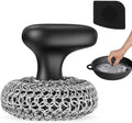 Cast Iron Scrubber Dish Scrub Brush 316 Chainmail Scrubber for Cast Iron by Purgreat