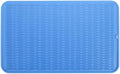 MicoYang Silicone Dish Drying Mat for Multiple Usage,Easy clean,Eco-friendly,Heat-resistant Silicone Mat for Kitchen Counter or Sink,Refrigerator or Drawer Liner Lichen BlueL 3XL 28 inches x 18 inches by MicoYang