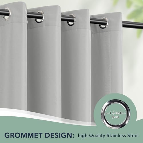 Patio Curtains Outdoor Waterproof, 6-Panels, Privacy Drapes - Image 6