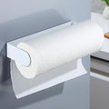 DELITON Magnetic Paper Towel Holder - Multifunctional White Paper Towel Rack with Strong Magnetic Fit Most Size Paper Towels for Refrigerator, Rv, Garage, BBQ by DELITON