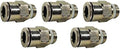 Misting Fittings (1/4 '' Male Thread to 1/4'' Push Lock Tube)-Pack of 5 by Mistcooling