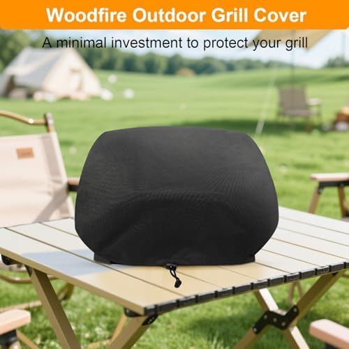 Demao Premium Outdoor Grill Cover,600D Oxford Fabric with Heat-Resistant Lining, Fits for Ninja Woodfire Pro Premium XL(OG800&OG900 Series), Weatherproof & Anti-Dust BBQ Protector-Only Cover - Image 6