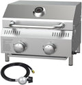 Bestfire 2-Burners Tabletop Propane Grill, 20,000 BTU by GrillsOutdoorCooking