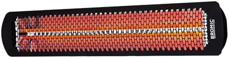 Bromic Tungsten Smart Heat 3000W Electric Patio Heater – Single Element Infrared, 220V-240V, Black Finish – BH0420031 - Image 2