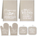Sratte 6 Pcs Kitchen Decor Accessories Set, Kitchen, Beige by Sratte