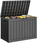 KAMABOKO Outdoor Storage Box, 45 Gallon Deck Box Outdoor Waterproof Patio by KAMABOKO