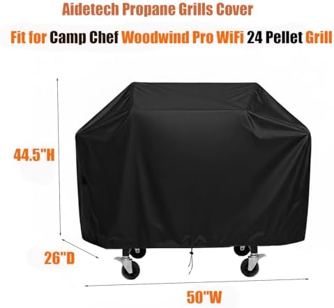 Grill Cover for Camp Chef Pro WiFi 24 Pellet Grill - Image 3