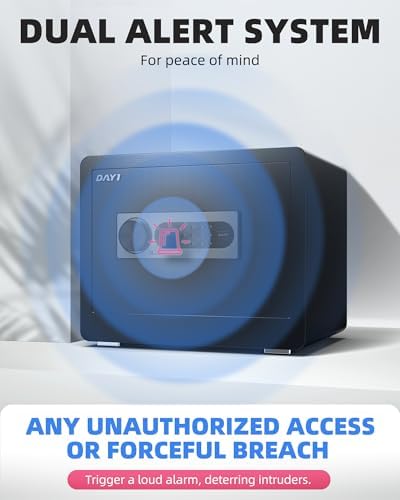 DAYI Safe Box, 1.4 Cu. Ft. Home Safes with Fireproof Bag for Valuables Docs - Image 5