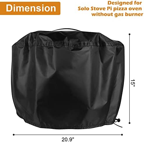 21 Inch Pizza Oven Cover for Solo Stove Pi Pizza Oven Without Gas Burner - Image 7