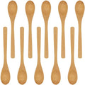 BambooMN 8" Reusable Bamboo Dinner Spoon - 30 Units by BambooMN