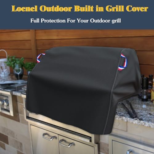 Built in Grill Cover for Outdoor Grill, 32" W x 26" D x 24" H - Image 5