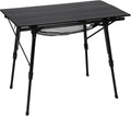 Portal Camping Table, Folding Aluminum Outdoor Table with Mesh Layer by PORTAL
