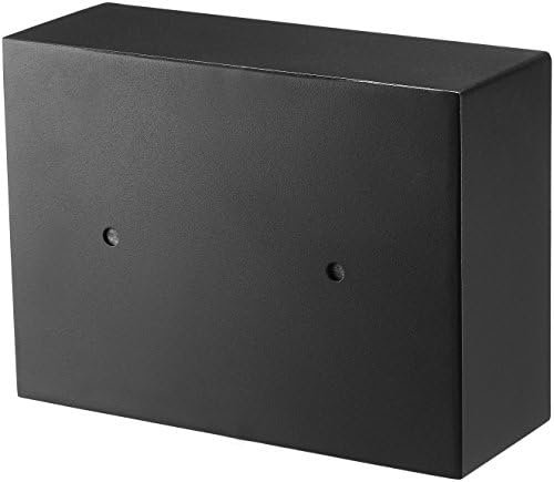 Amazon Basics Small Slim Desk Drawer Security Safe with Programmable Electronic Keypad, Secure Quick Access, 0.1 Cubic Feet, Black, 11.8"W x 8.6"D x 4.4"H - Image 4