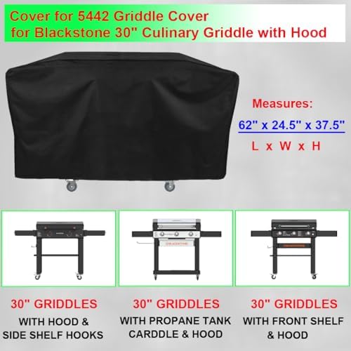 Griddle Cover for Blackstone 30" Culinary Griddle with Hood - Image 2